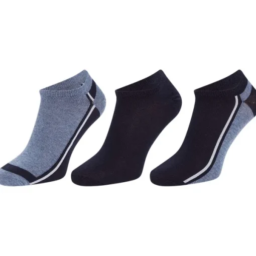 Ziki Men Sneakersokken Blauw,Grijs Best