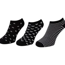 Ziki Sneakersokken Print,Grijs,Wit,Zwart Hot