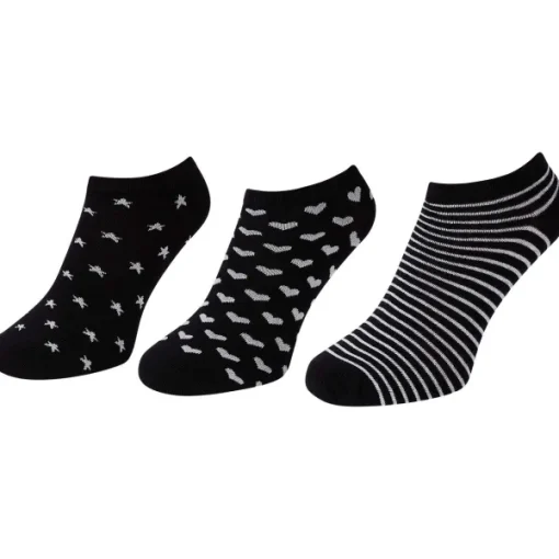 Ziki Sneakersokken Print,Grijs,Wit,Zwart Hot