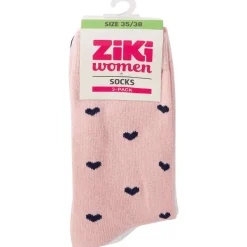 Ziki Sokken Print,Grijs,Meerkleurig,Roze,Wit,Zwart Clearance