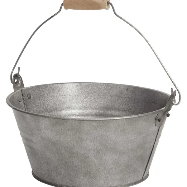 Merk Zinken Emmer Grijs Clearance