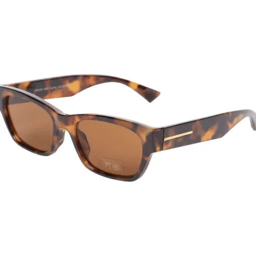 Merk Zonnebril Bruin,Goud,Print,Zwart Hot